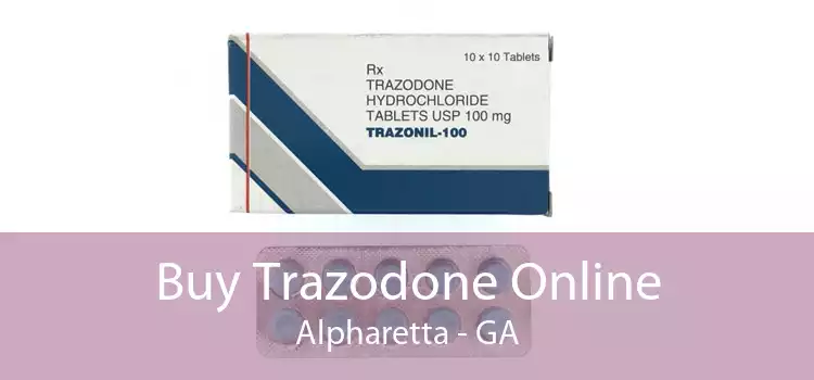 Buy Trazodone Online Alpharetta - GA
